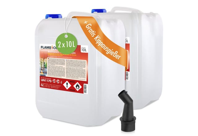 Flambiol Bioethanol 100% Hochrein 2 x 10l