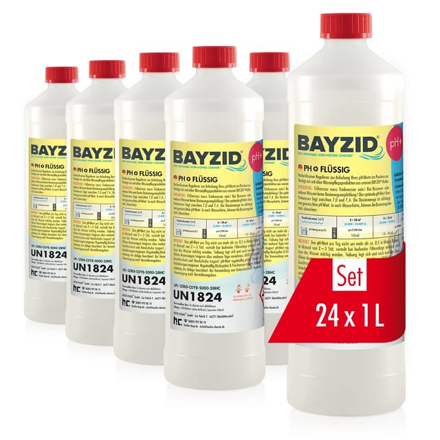 Bayzid pH Plus Flüssig 24 x 1kg