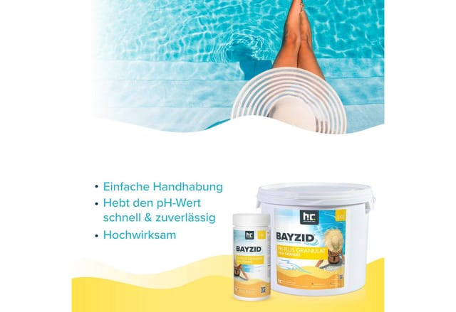 Bayzid pH Plus Granulat für den Pool 5kg