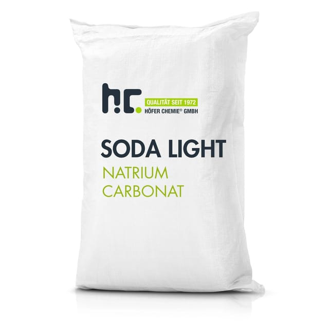 Höfer Chemie Natriumcarbonat Soda Leicht Technische Qualität 2 x 25kg