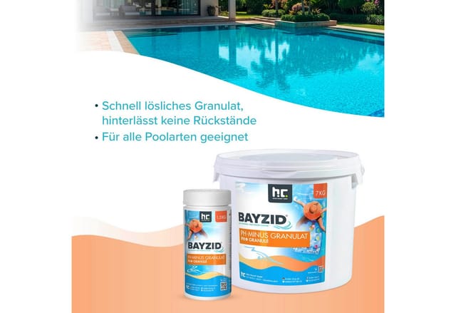 Bayzid pH Minus Granulat für den Pool 7kg