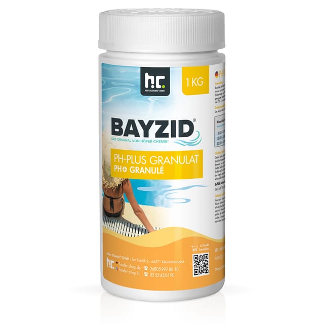 Bayzid pH Plus Granulat für den Pool 1kg