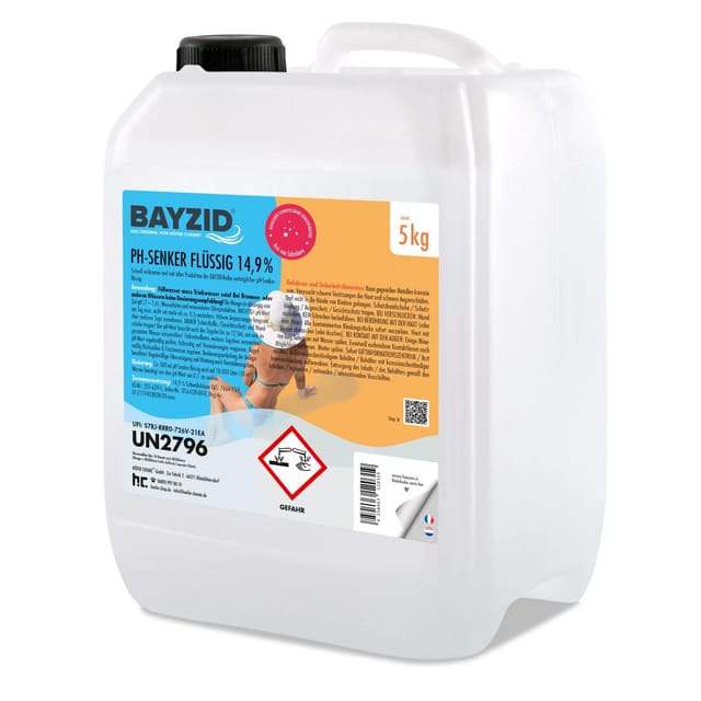 Bayzid pH Minus Flüssig 14,9% 5kg