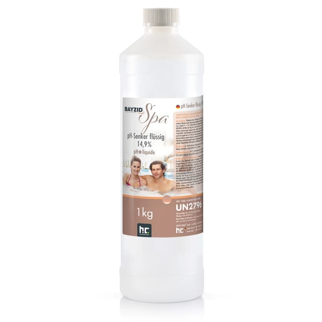 Bayzid Spa pH Minus Flüssig 14,9% 6 x 1kg
