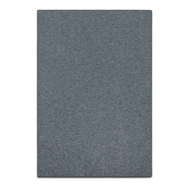 Karat Teppich London Flacher Schlingenflor Dunkelgrau 200 x 150 cm