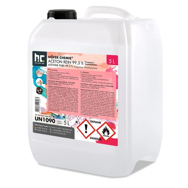 Höfer Chemie Aceton Rein 99,5% 2 x 5l
