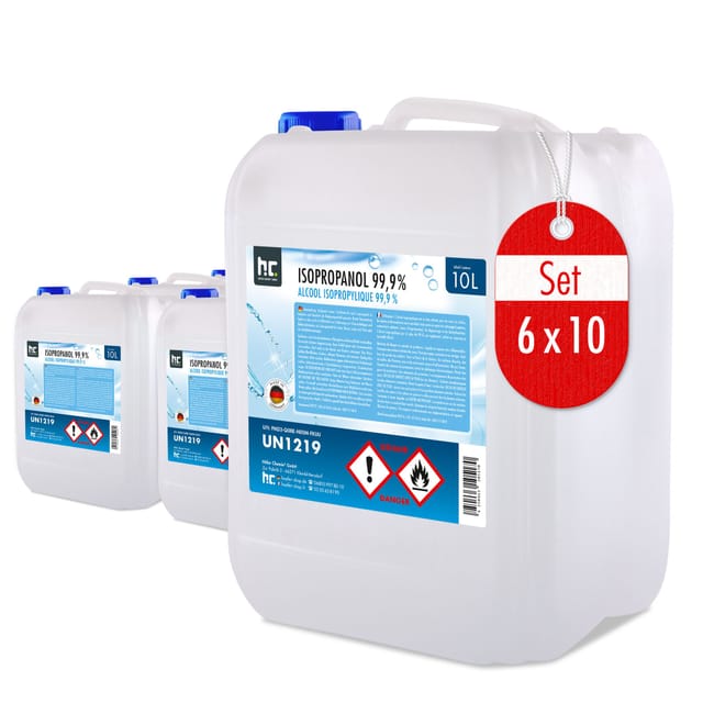 Höfer Chemie Isopropanol 99,9% 6 x 10l
