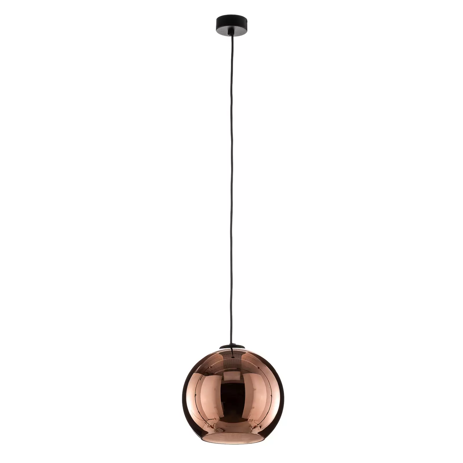 [gebraucht] B-ware Nowodvorski Lighting Hängeleuchte Polaris Verspiegeltes Glas Kupfer Leuchte E27