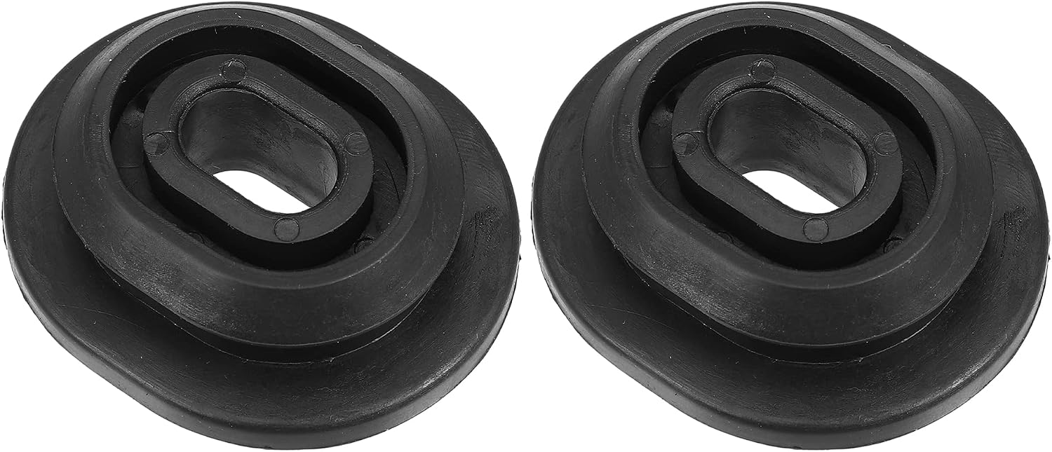 Kühlerstützring 1k0121367f Für Audi, Schwarzes Gummi (2er-set)