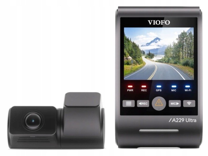 Viofo A229 Ultra 2ch-g Gps-routenrekorder