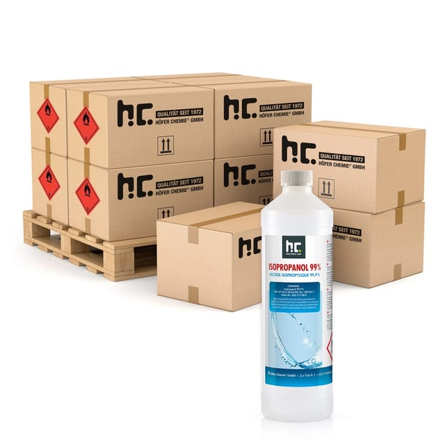 Höfer Chemie Isopropanol 99,9% in Flaschen 240 x 1l