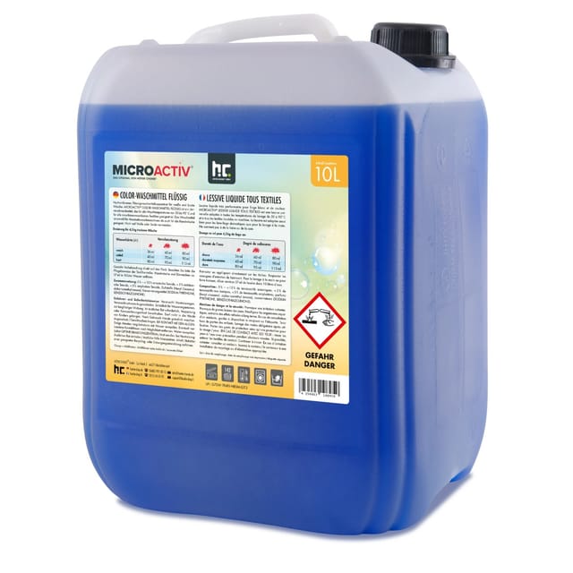 Microactiv Color Waschmittel Flüssig 4 x 10l