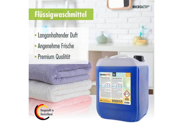 Microactiv Color Waschmittel Flüssig 10l