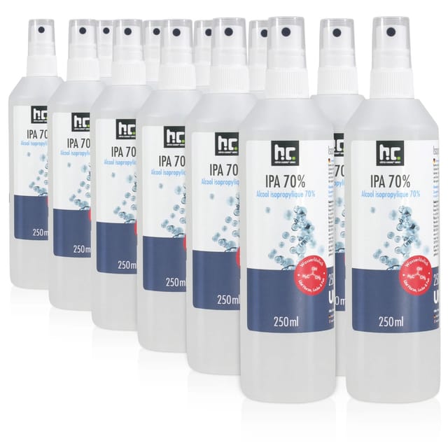 Höfer Chemie Isopropanol 70% in Sprühflaschen 12 x 250ml