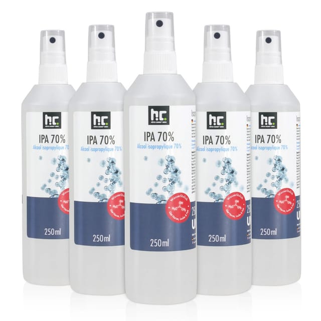 Höfer Chemie Isopropanol 70% in Sprühflaschen 6 x 250ml
