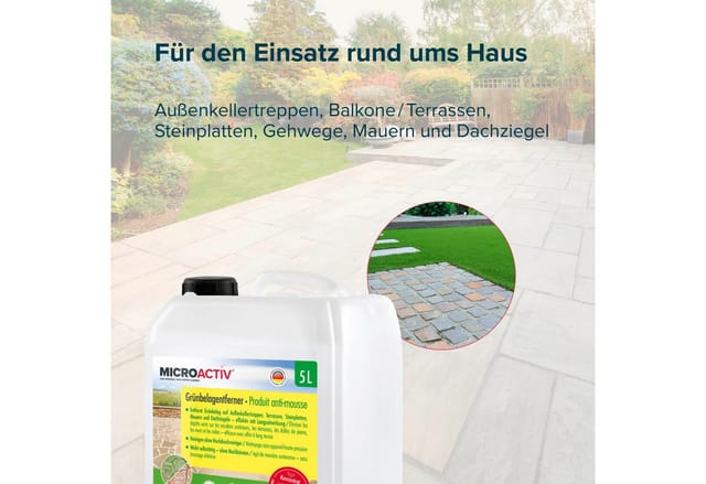 Bayzid Bayzid Steinreiniger Grünbelag-Entferner 2 x 5l