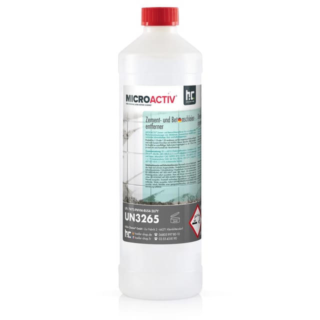 Microactiv Zement- und Betonschleierentferner 3 x 1l