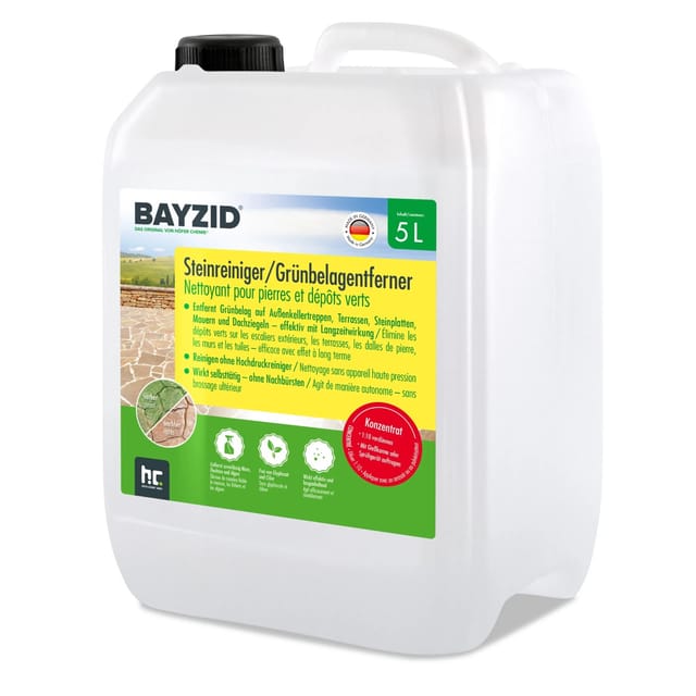 Bayzid Bayzid Steinreiniger Grünbelag-Entferner 4 x 5l