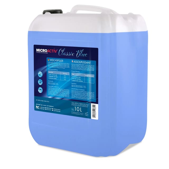 Microactiv Weichspüler Classic Blue 4 x 10l