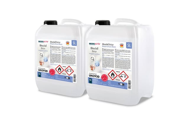 Microactiv Ultraschallreiniger für Ultraschallbad 2 x 5l