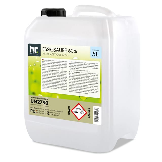 Höfer Chemie Essigsäure 60% 4 x 5l