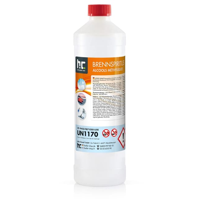 Höfer Chemie Brennspiritus 94% 6 x 1l