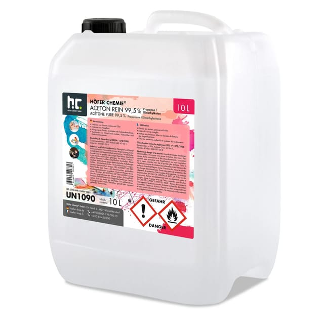 Höfer Chemie Aceton Rein 99,5% 3 x 10l
