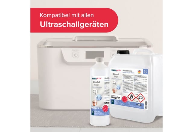 Microactiv Ultraschallreiniger für Ultraschallbad 1l