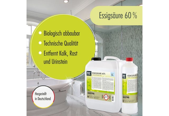 Höfer Chemie Essigsäure 60% 2 x 5l