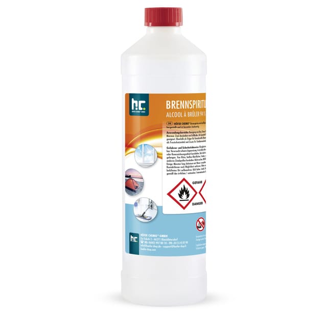 Höfer Chemie Brennspiritus 94% 1l
