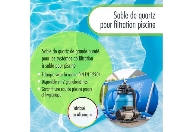 Höfer Chemie Premium Quarzsand Filtersand 0,4-0,8mm 5kg