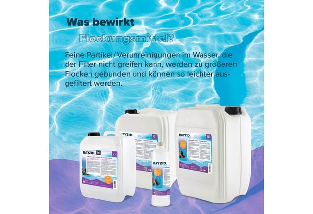 Bayzid Flockungsmittel Flüssig für Pools 2 x 5l