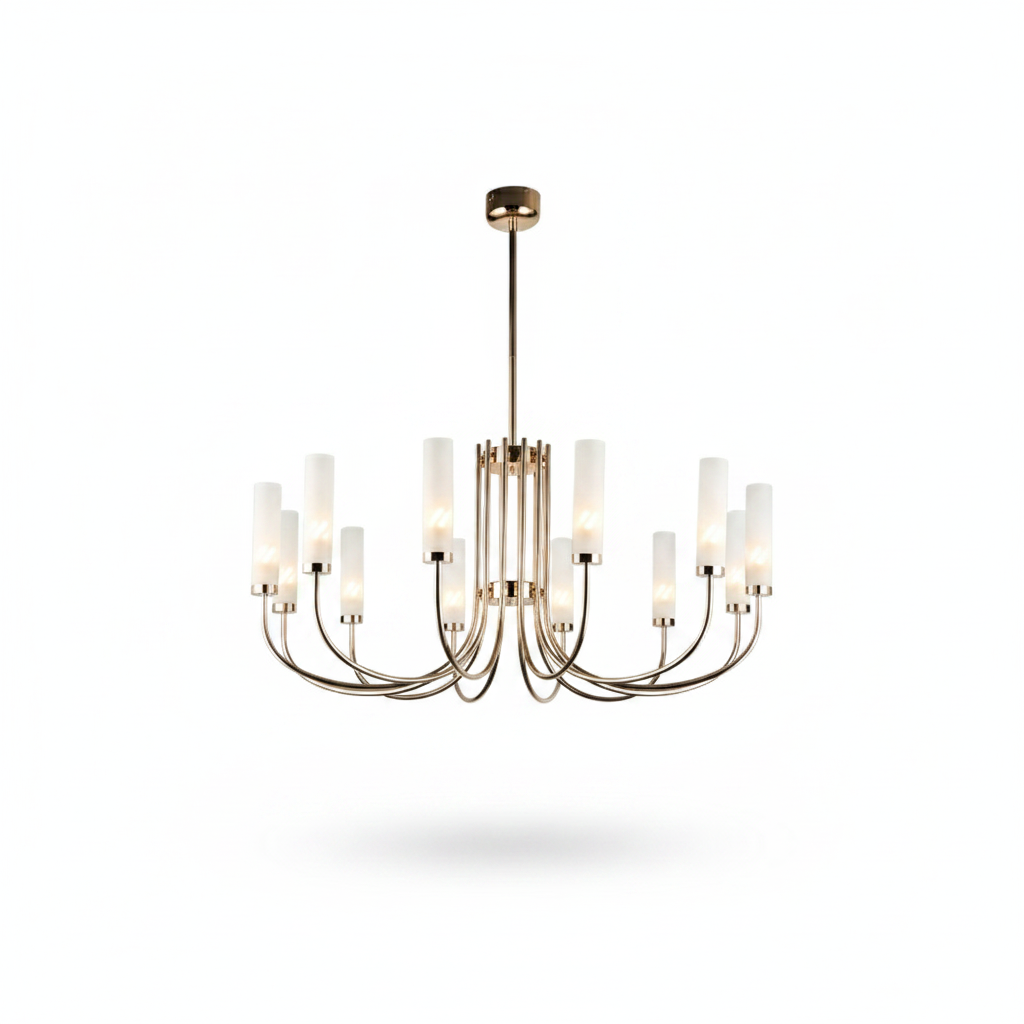 Smarter Led-kronleuchter Glas - Pibaogu