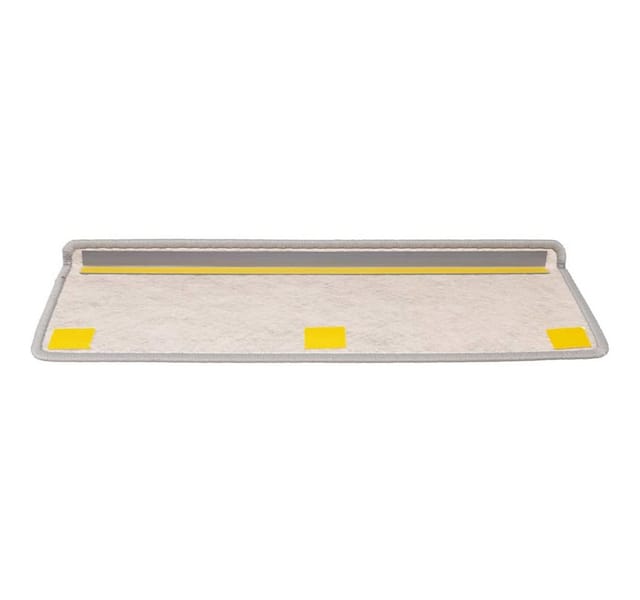 vidaXL Treppenmatten Selbstklebend Beige Sisal-Optik 15 Stk. 65x21x4cm