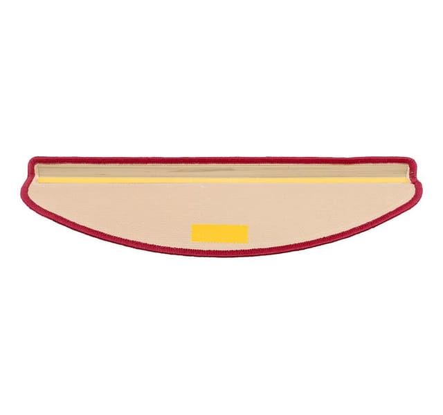 vidaXL Treppenmatten Selbstklebend 15 Stk. Rot 65x21x4 cm