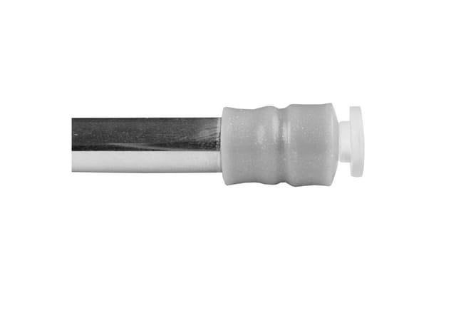 Bestlivings Klemmstange mit Schraubtechnik Glänzend Silber 60 bis 90 cm