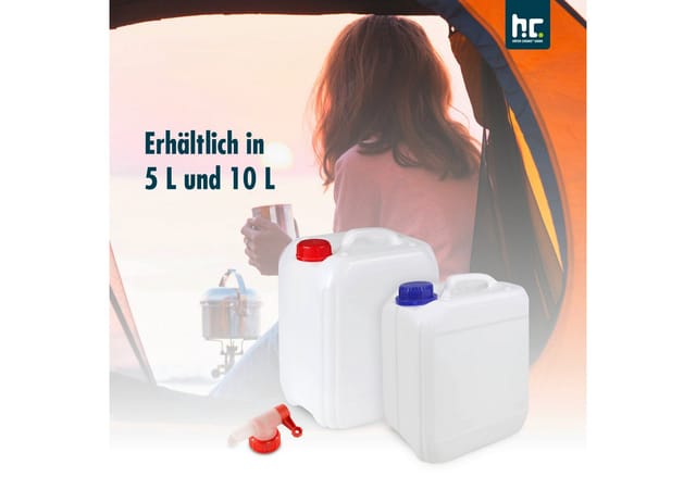 Höfer Chemie Kunststoff Kanister-Set für Camping & Freizeit 3 x 10l
