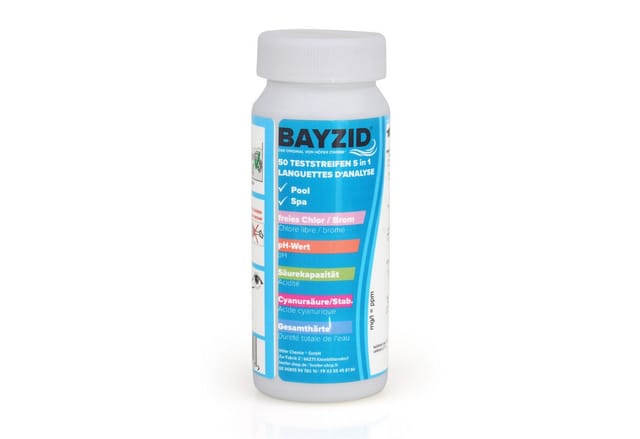 Bayzid 5in1 Pool Teststreifen 50 Stück