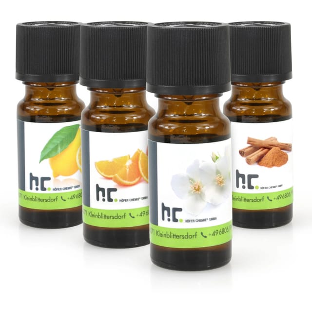 Höfer Chemie Duftöl-Set Nr. 3 mit 4 Duftnoten
