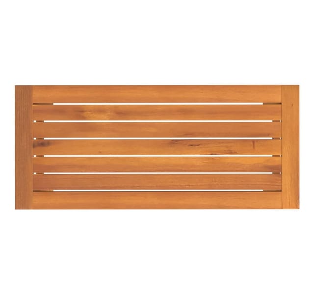 vidaXL Gartenbank 80x35x45 cm Massivholz Akazie