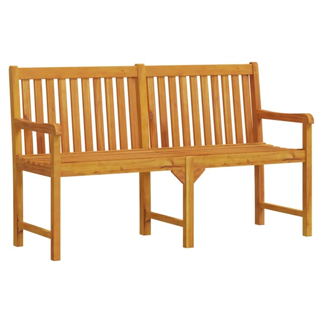 vidaXL Gartenbank Massivholz Akazie 150 cm