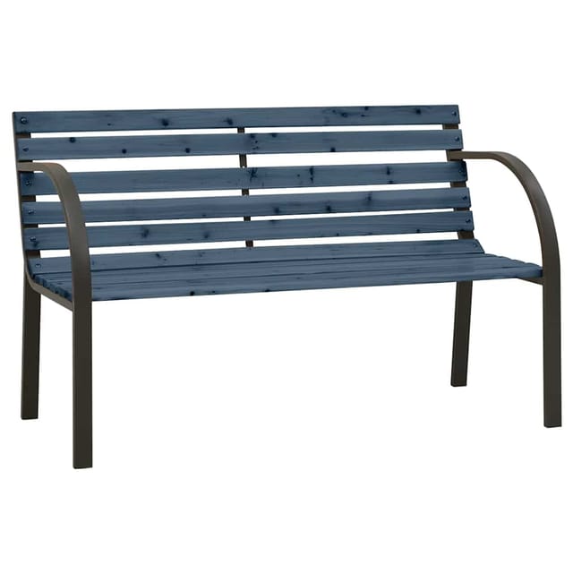 vidaXL Kinder-Gartenbank 81 cm Chinesisches Tannenholz Grau