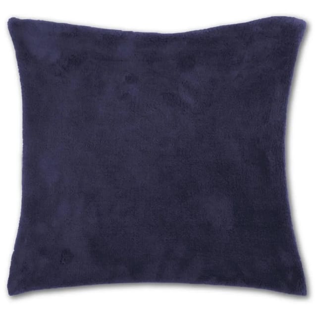 Bestlivings Kissenhülle Kuschel 30 x 30 cm Blau mit Füllung