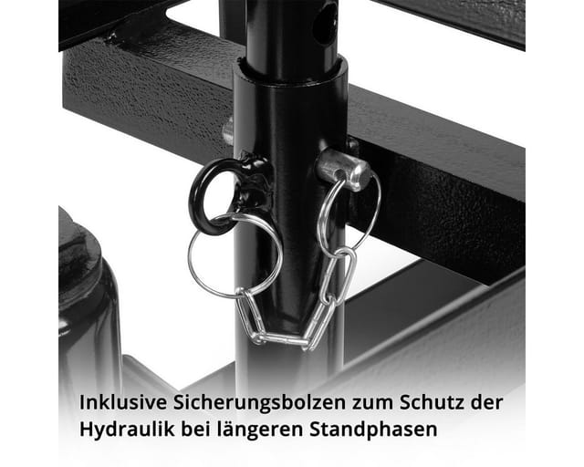 STAHLWERK Hydraulische Auffahrrampe GTH-14 ST Mit 5 Tonnen Tragkraft Auffahrbock
