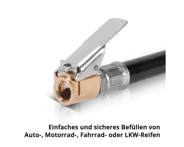 STAHLWERK Druckluft-Reifenfüllpistole Digital Drd-16 ST Messbereich 0-16 Bar