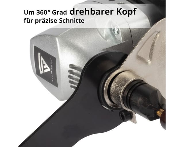STAHLWERK Blechknabber Bk-600 St Mit 600W Und 2.000 U/Min Bis 25Mm Schnitttiefe