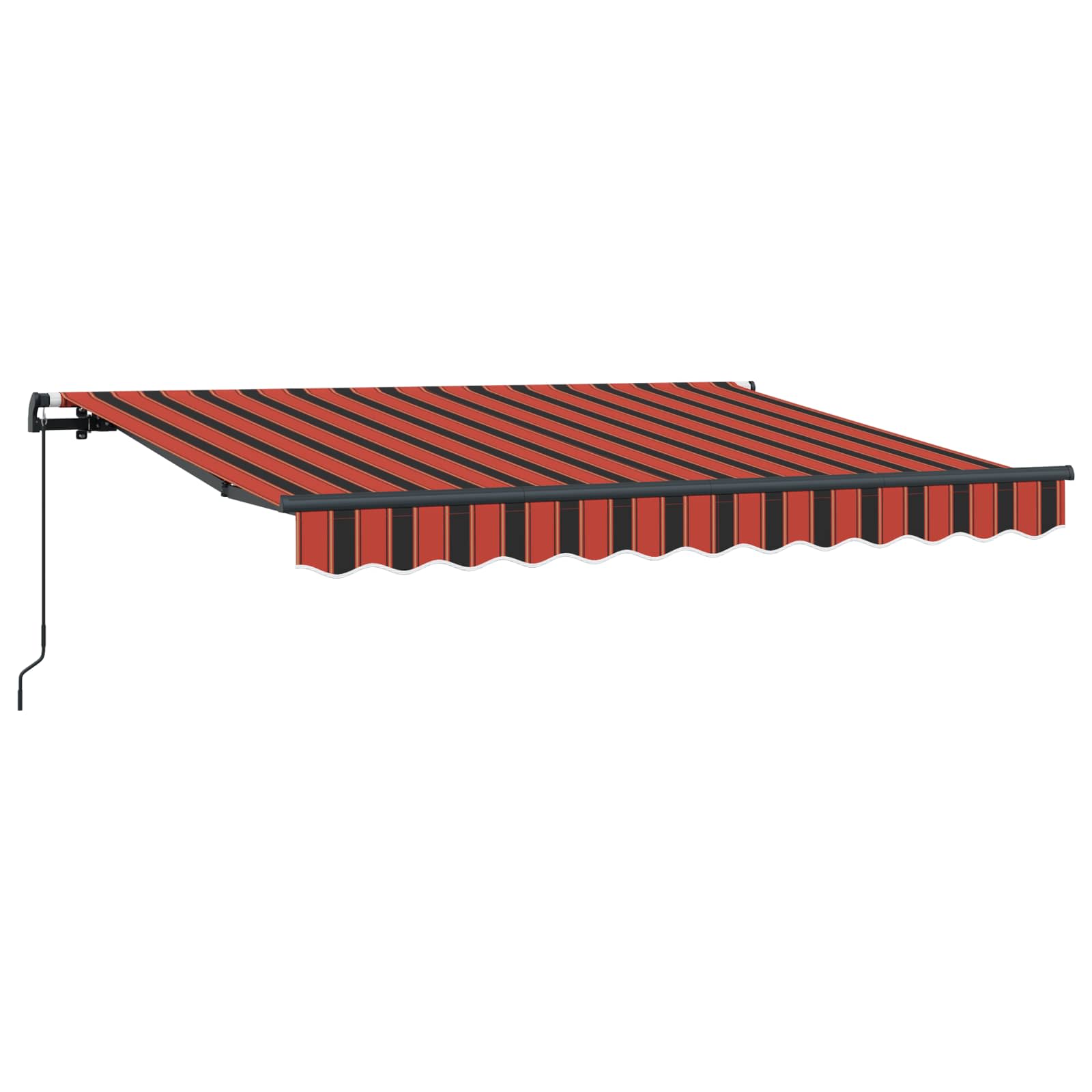 Maison Exclusive - Ausziehbare Markise Orange 300 X 200 Cm Stoff
