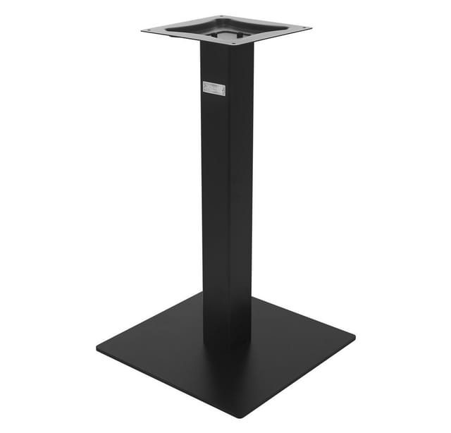 ML-Design Tischgestell Single Schwarz Höhe 72cm aus Pulverbeschichteteter Stahl