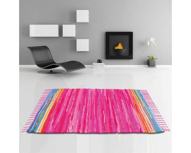 Bestlivings Flickenteppiche Tonal 50 x 80 cm Pink