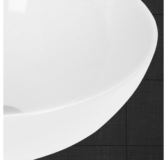 ML-Design Waschbecken aus Keramik in Weiß Glänzend 28x11,6cm mit Ablaufgarnitur